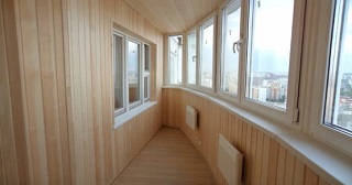 Внутренняя отделка лоджии Шуя, цена от 207 руб. м2